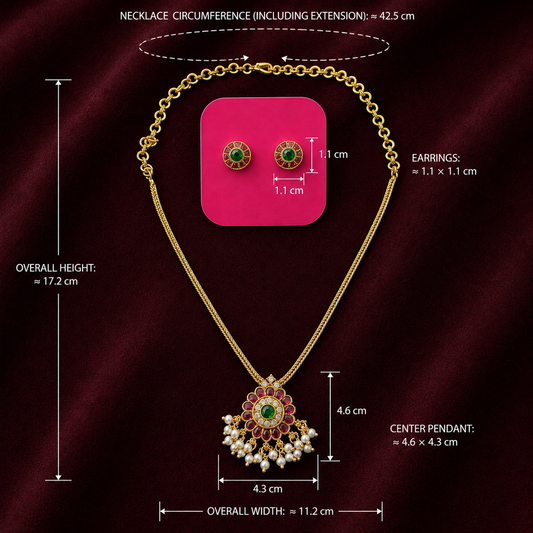 SEMARAGAMALAR NECKLACE SET