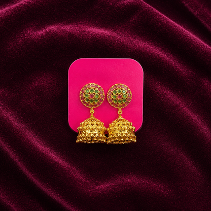 SEMMARAGADHAM JHUMKA