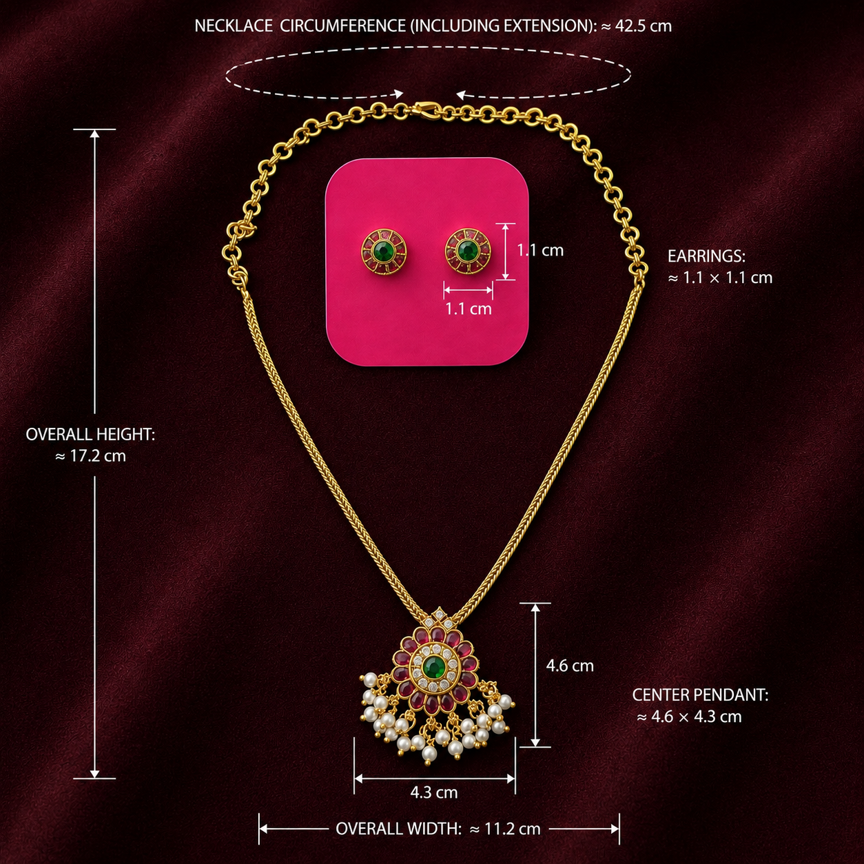 SEMARAGAMALAR NECKLACE SET