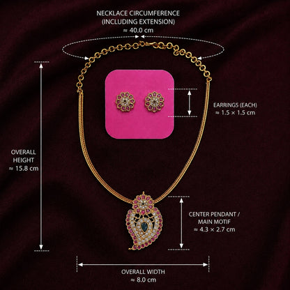 MAAMALAR NECKLACE SET