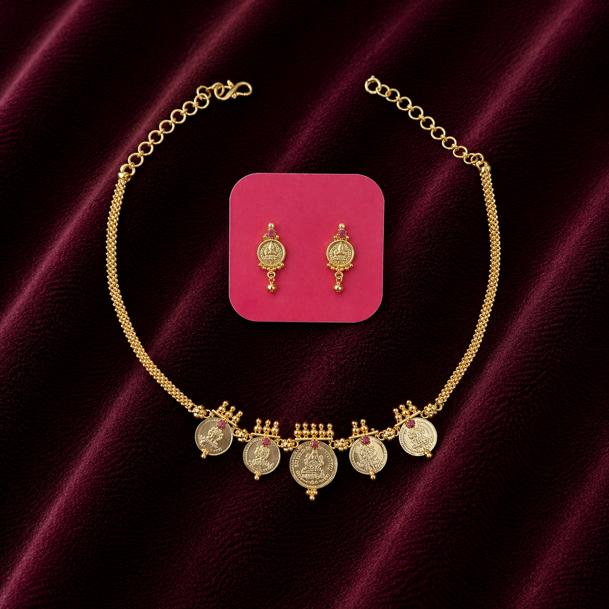 SEN KAASU NECKLACE SET