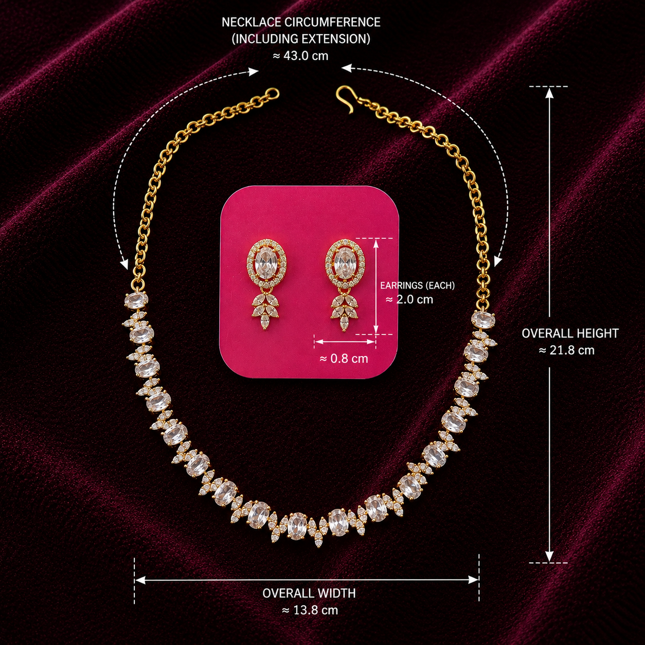 NILAARI NECKLACE SET