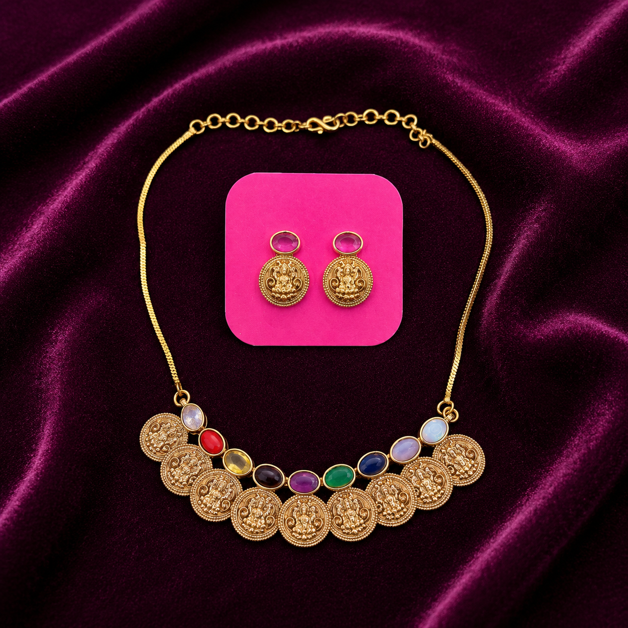 NAVALAKSHMI NECKLACE SET