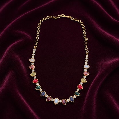 NAVAMALARI NECKLACE SET