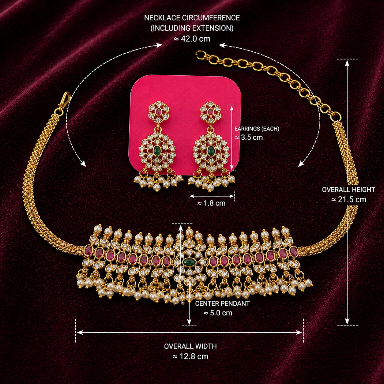 SEMMALAR CHOKER SET