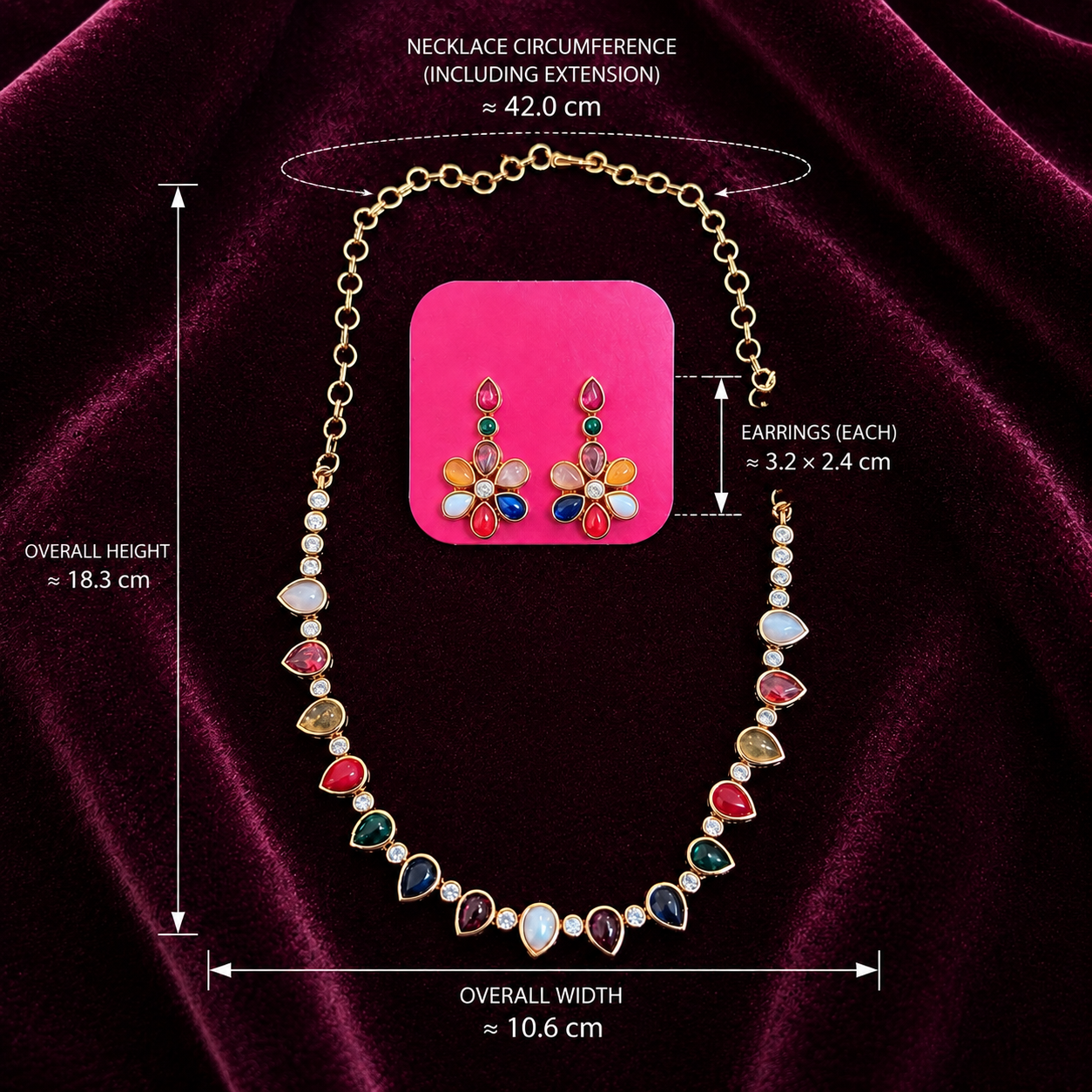 NAVAMALARI NECKLACE SET