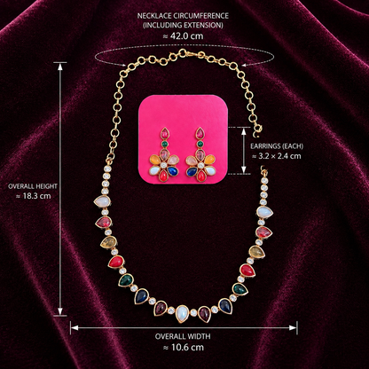 NAVAMALARI NECKLACE SET