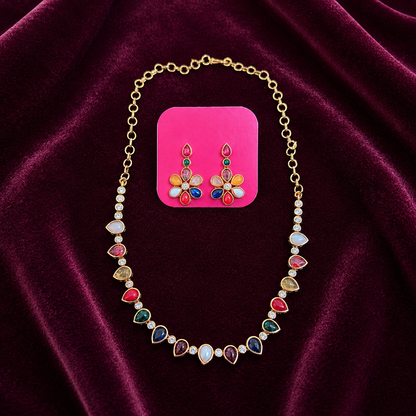 NAVAMALARI NECKLACE SET