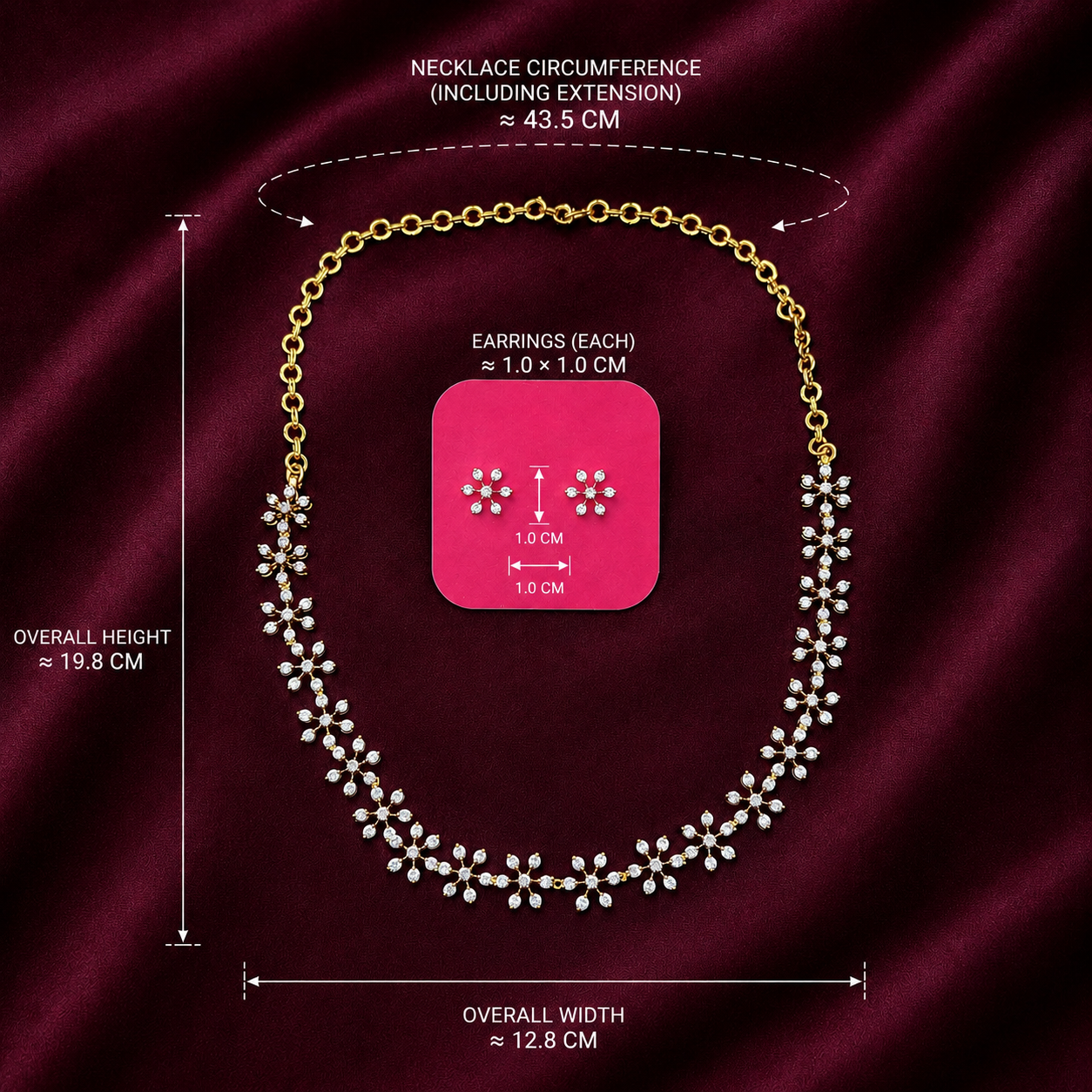 VENMALAR NECKLACE SET