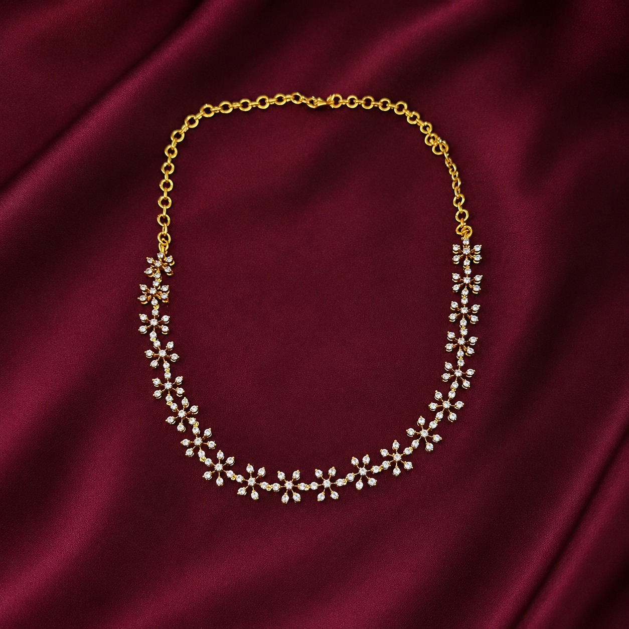 VENMALAR NECKLACE SET