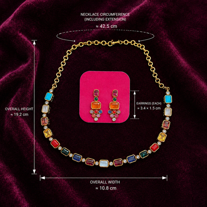 NAVAMANI NECKLACE SET