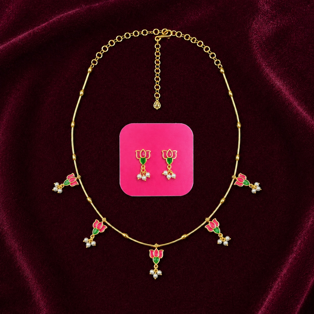 MALAROLI NECKLACE SET