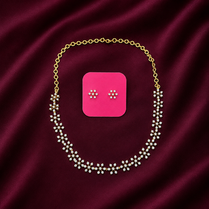 VENMALAR NECKLACE SET