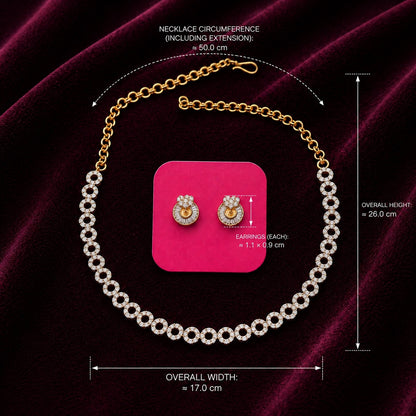 VENVATTAM NECKLACE SET