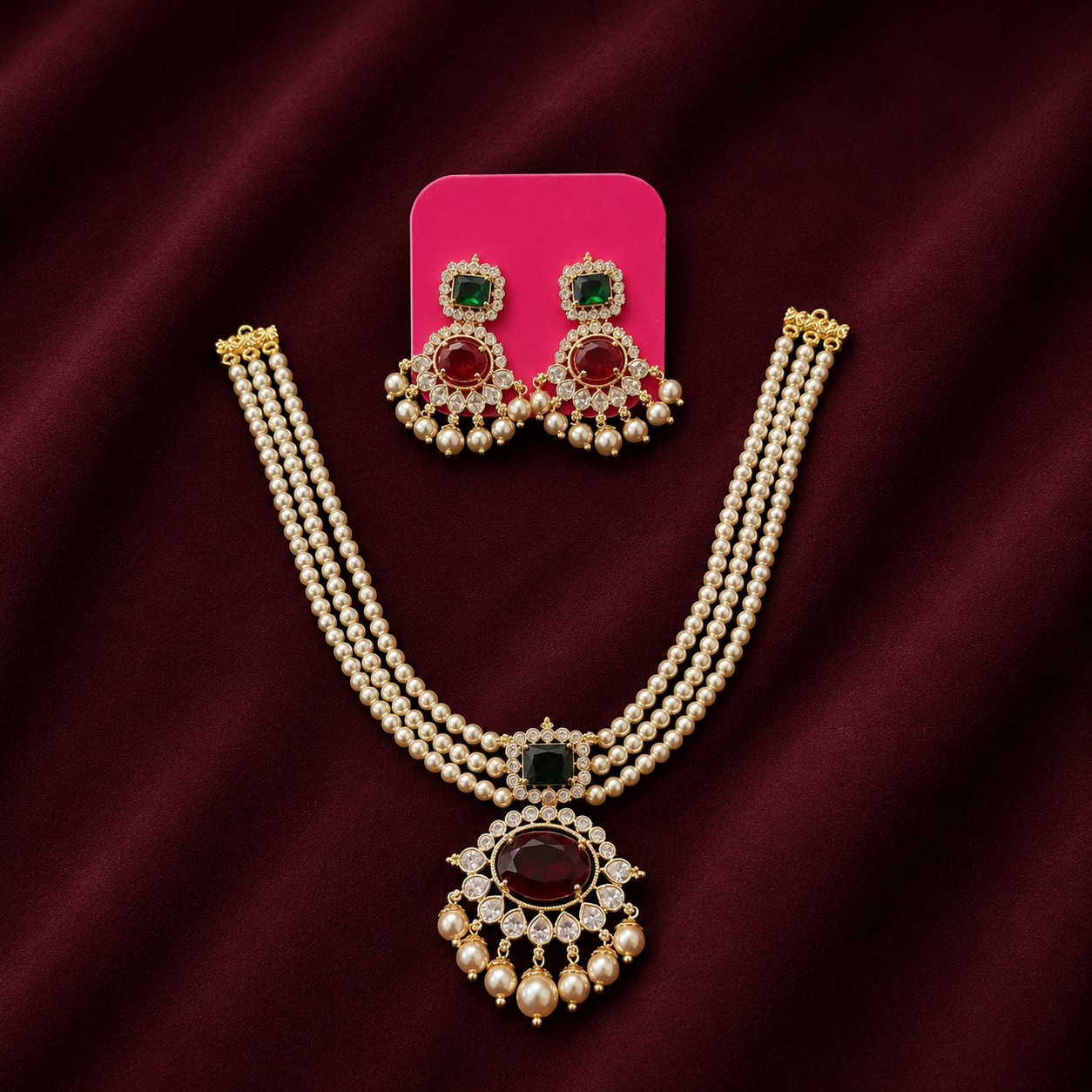 MUTHUMALAR CHOKER SET