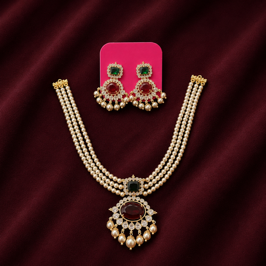 MUTHUMALAR CHOKER SET