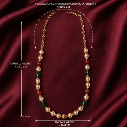 PAVIZHINI CRYSTAL NECKPIECE