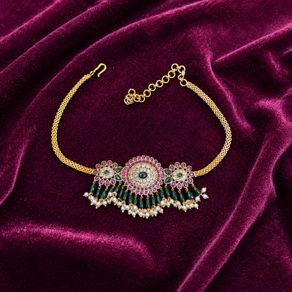 MARAGATHA MULLAI CHOKER SET