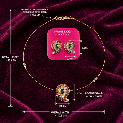MAANGANI INVISIBLE CHAIN SET