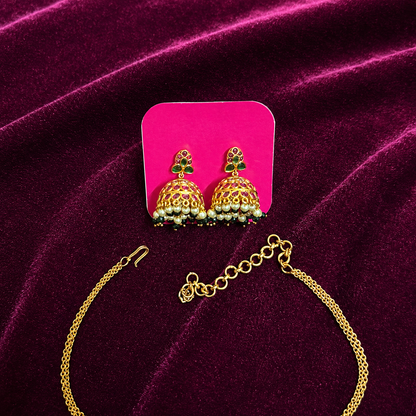 MARAGATHA MULLAI CHOKER SET