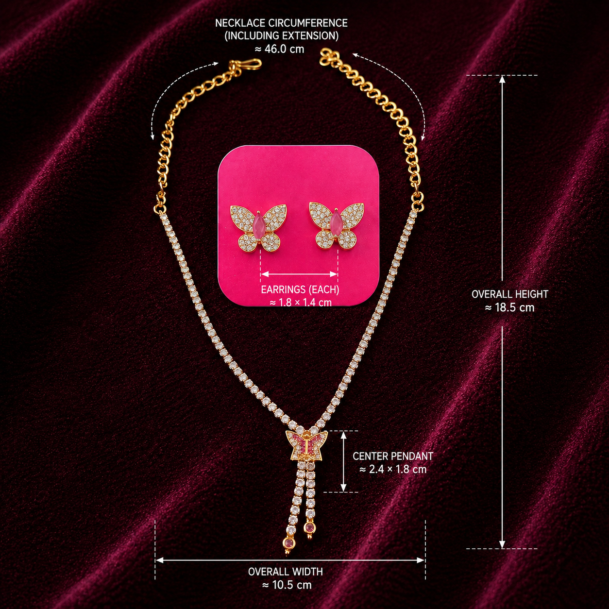 VANNATHI NECKLACE SET