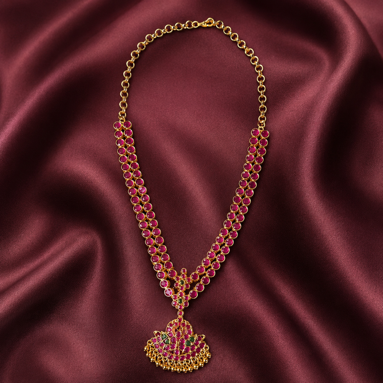 Double Line Attigai, Vintage jewellery