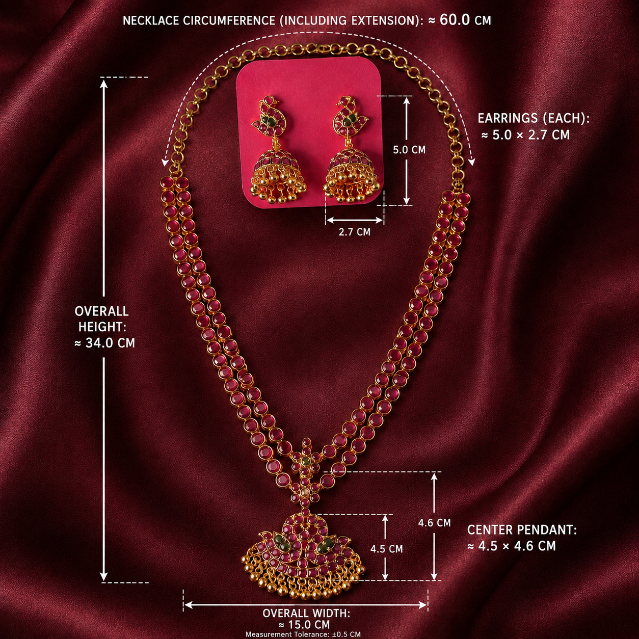 Double Line Attigai, Vintage Jewellery